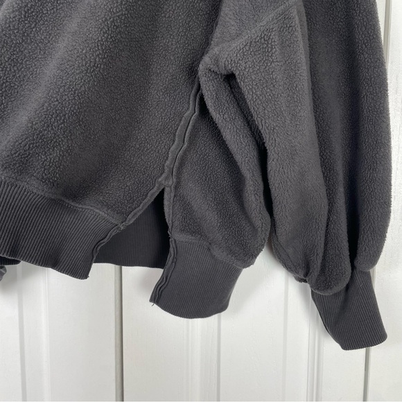 American Eagle Seriously Huggable Oversized Tunic Sweater Size S Gray Lagenlook - Picture 8 of 15